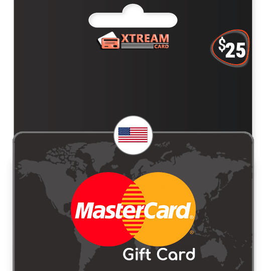 Mastercard Gift Card $25