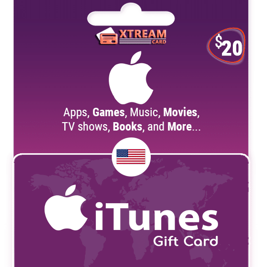 iTunes Gift Cards $20