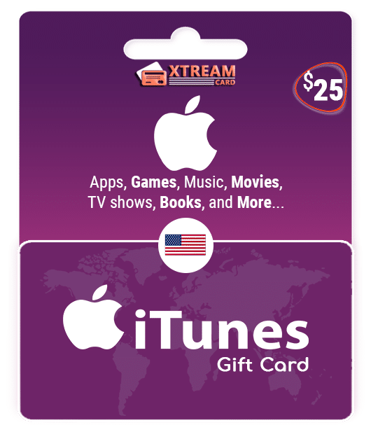 iTunes Gift Cards $25