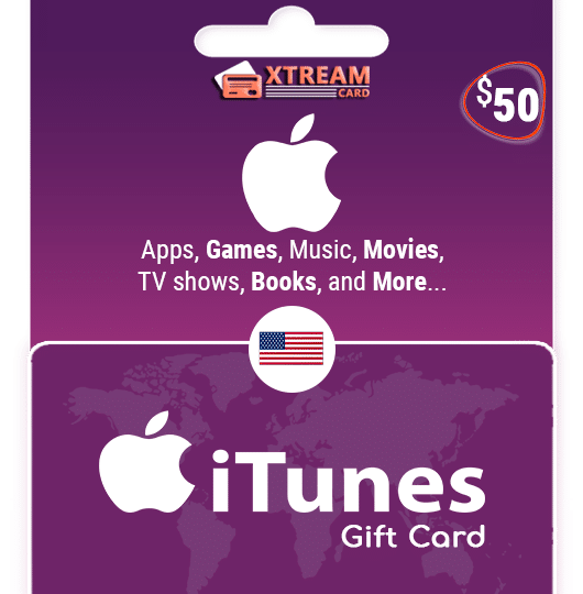 iTunes Gift Cards $50