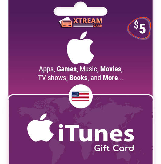 iTunes Gift Cards $5